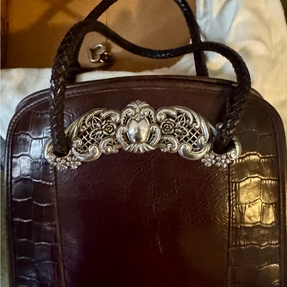 Brighton Chocolate Chantilly Brown Leather Handbag - Picture 4 of 14